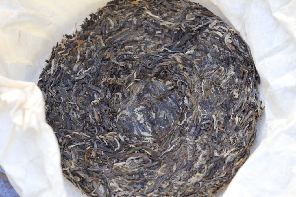 2017老班章古树圆茶秋茶