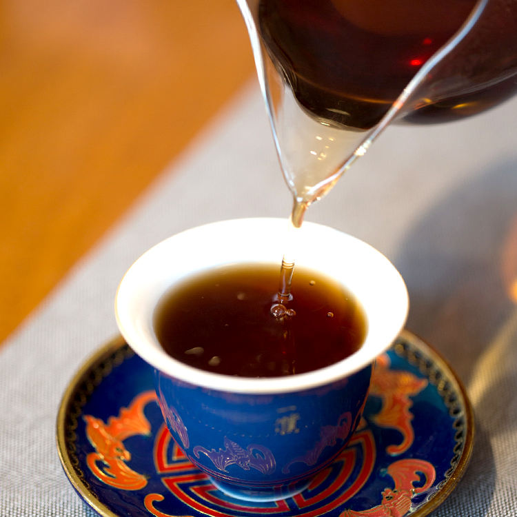2017一品山色老班章古树熟茶